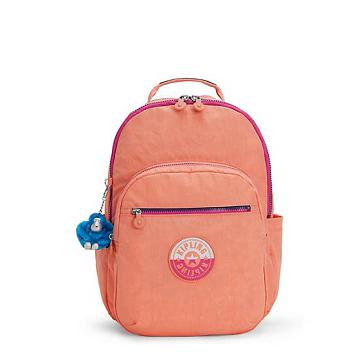 Kipling Seoul Large 15" Backpack Laptop Çantası Turuncu | TR 1560BE